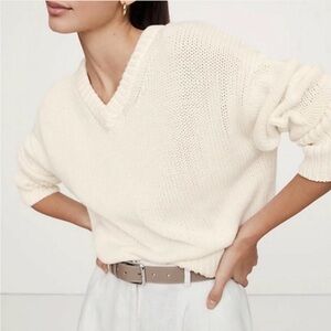 Banana Republic cotton V-Neck Sweater